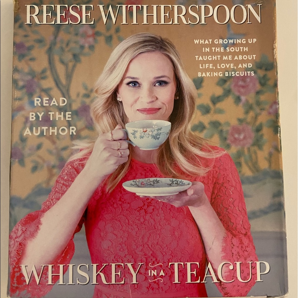 Whiskey In A Teacup Audio Book on CD by Reese Witherspoon.
